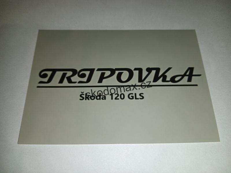 záložka Tripovka - Škoda 120 GLS